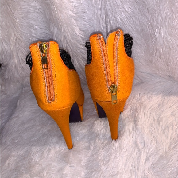 Orange Strap High Heels 🔥 - Picture 7 of 8